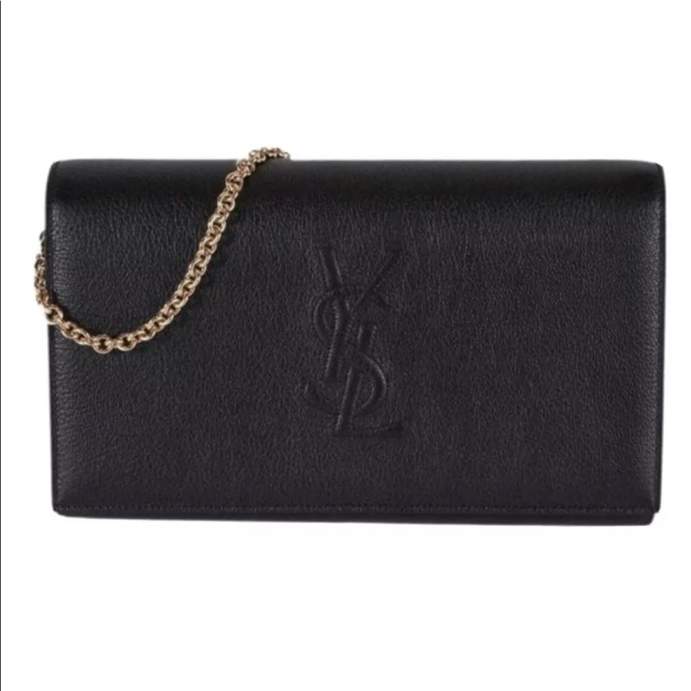 New Saint Laurent YSL Black Belle de Jour Bag